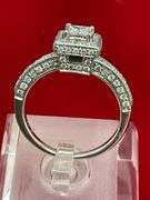 CERTIFIED BRAND NEW LADIES 14K WHITE GOLD AND DIAMOND RING