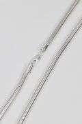 .925 Italian Sterling Silver 5mm Flexible Snake Chain Necklace 24 Inches