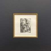 Extremely Rare Antique Rembrandt Original Heliogravure Circa 1880's