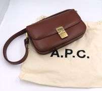 A.P.C Baguette Leather Shoulder Bag