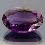 Huge! 27.85ct violet Amethyst