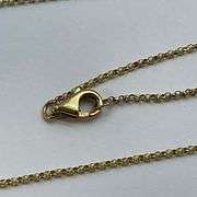 BRAND NEW 14K YELLOW GOLD AND DIAMOND NECKLACE