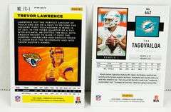 2 Panini Rookie Quarterback Football Cards