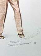 Extremely Rare and Collectable Hand Signed Norman Rockwell