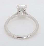 Certified Emerald Cut Diamond Solitaire