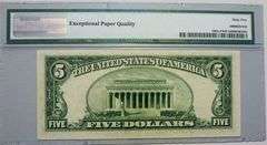 Gem Crisp 1950C $5 Star Note K.C. PMG 65 EPQ!