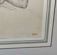 Extremely Rare and Collectible Antique Edgar Degas From Les Dessins de Degas Suite