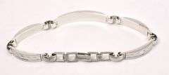 Engravable Bracelet in Sterling Silver