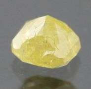 Nice .32ct cushion cut yellow Diamond