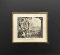 Extremely Rare Antique Rembrandt Original Heliogravure Circa 1880's