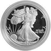 Exceptional Proof 1988 American Silver Eagle-Better Date!