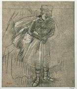 Extremely Rare and Collectible Antique Edgar Degas From Les Dessins de Degas Suite