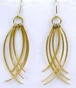 Vintage 14K Long Dangly Earrings