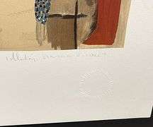 Investment Pablo Picasso Hand Signed by Marina Picasso, Grandaughter