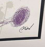 Collectible Limited Edition Joan Miro Lithograph Circa 1975