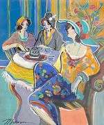 Spectacular Issac Maimon Original Painting on Canvas