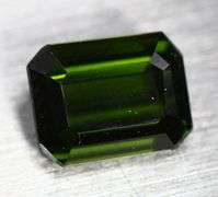 Elegant forest green 1.24ct natural green Tourmaline