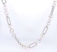 David Yurman Figaro Link Necklace