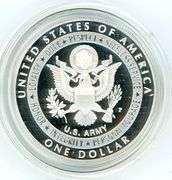 2011 U.S. Army Proof Silver Dollar