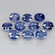 Heated only cornflower blue 3.77ct Sapphire set
