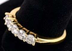 Astounding 18K Yellow Gold Diamond Ring