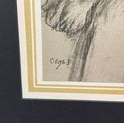 Extremely Rare and Collectible Antique Edgar Degas From Les Dessins de Degas Suite