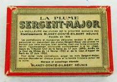 Vintage French Pen Nibs in Box