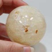 Really cool 1,415ct Quartz crystal sphere