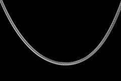 Sterling Silver Flexible Round Snake Chain 3mm 925 Italy New Necklace 26"