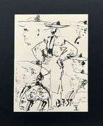 Very Collectible Pablo Picasso Lithograph from Toros y Toreros Circa 1961
