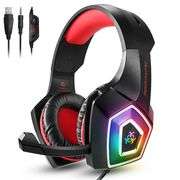 LED Gaming Headset with Mic