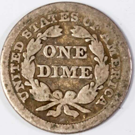1849 Seated Dime