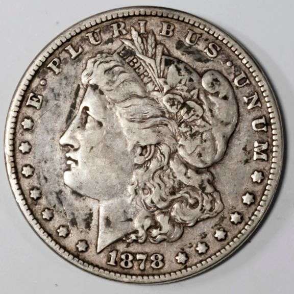 1878 7 Tail Feathers Morgan Dollar