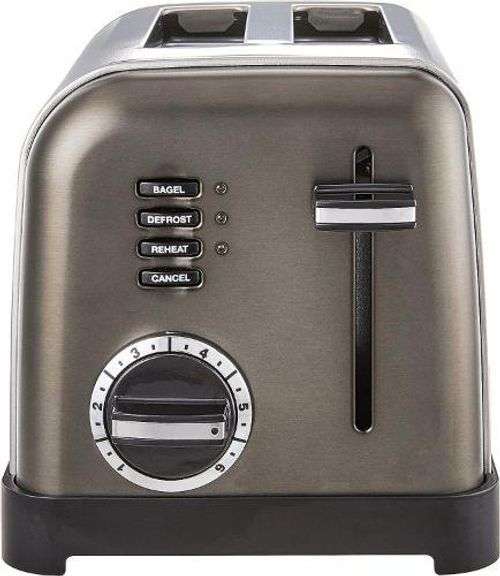 Cuisinart 2-Slice Metal Classic Toaster (CPT-160BKS)