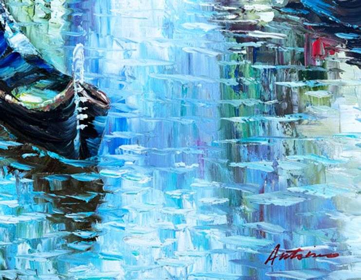 BEAUTIFUL HAND PAINTED OIL PAINTING ON CANVAS