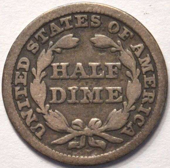 1849/6 Seated Liberty Half Dime