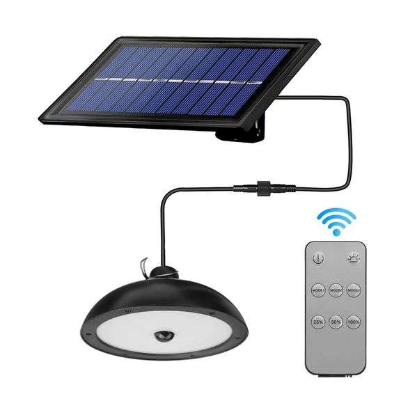 Solar Wall Lamp with Remote Control