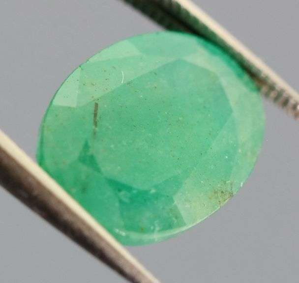 Large! 5.86ct forest green Emerald