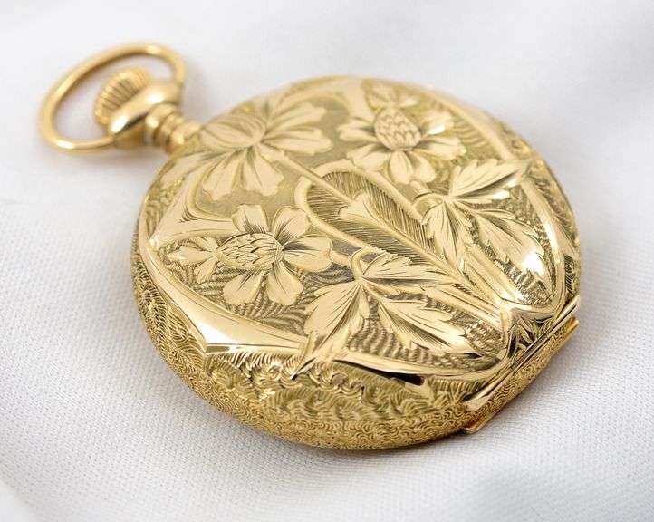 Gorgeous Women's 1895 Waltham 14K YG Pocket Watch