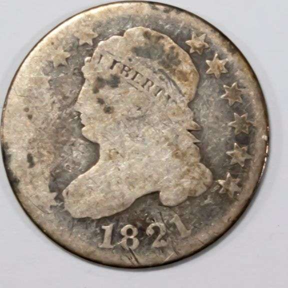 1821 Bust Dime