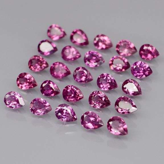 Amazing 5.17ct Rhodolite Garnet set