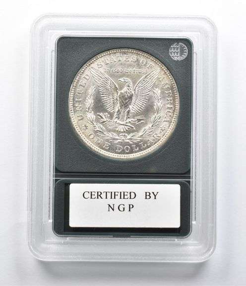MS67 1921 Morgan Silver Dollar NGP