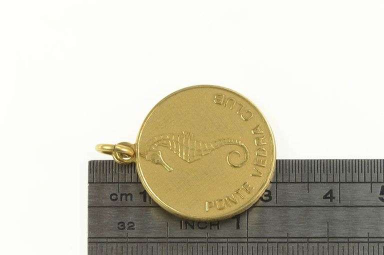Gold Filled Ponte Vedra Club Florida Resort Golf Inn Charm/Pendant