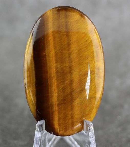 Mezmerizing 51.47ct Tigers Eye cabochon