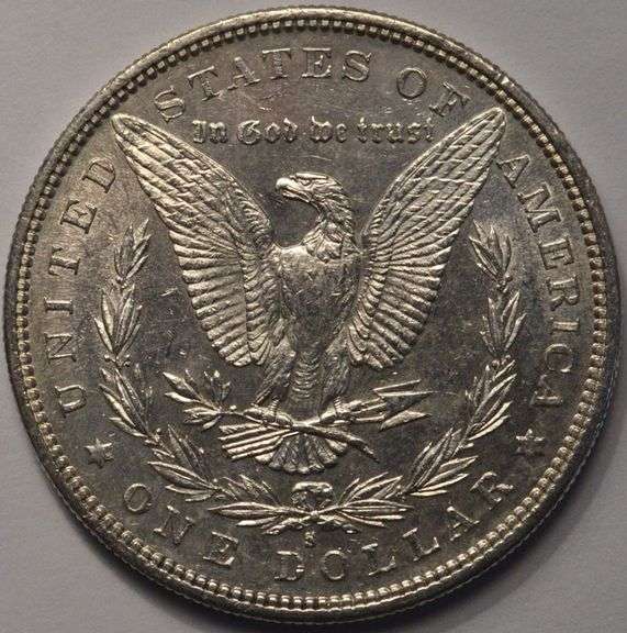 1882-S Morgan Silver Dollar With Luster