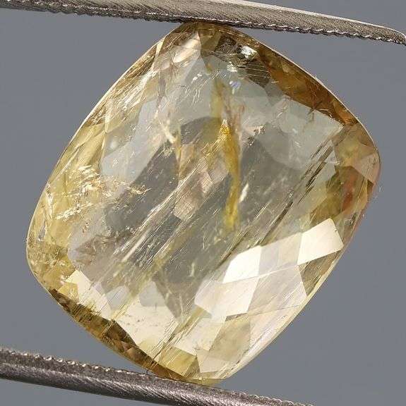 Collectors untreated 7.77ct yellow Tourmaline