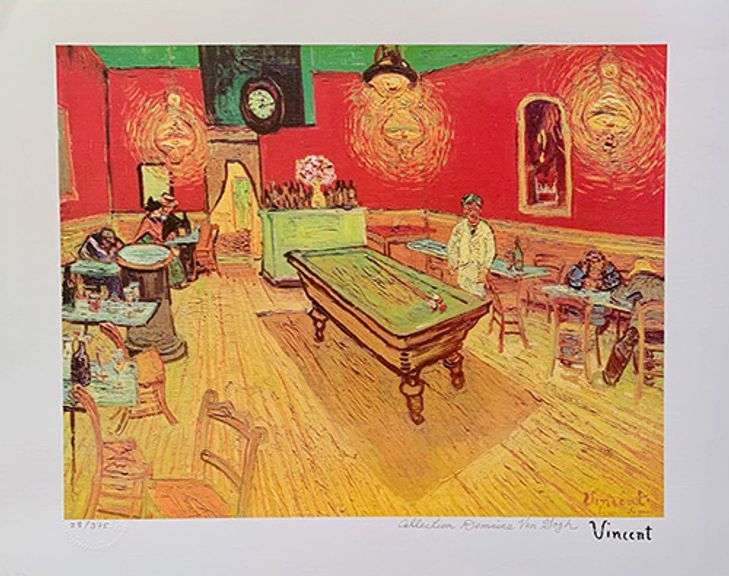 Highly Collectible Vincent Van Gogh, Night Café