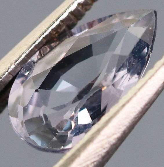 Collectors .79ct Tanzanian titanium gray Sapphire