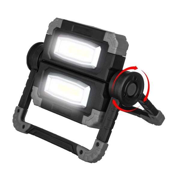 USB Rechargeable Dual-Head Outdoor Work Lamp