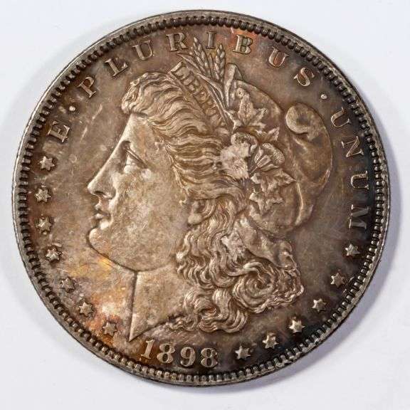 1898 Nice Color BU Morgan Dollar